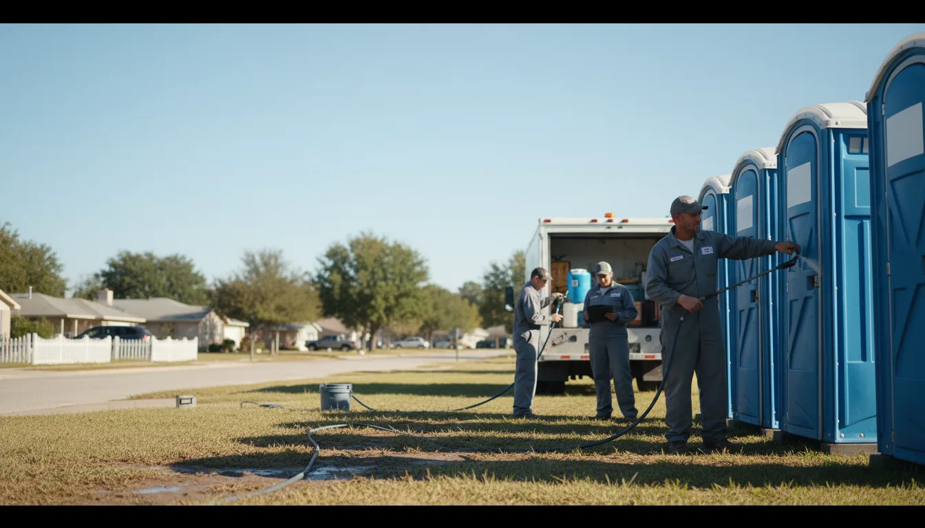 Long-Term Portable Toilet Rental in Ingleside, MD near me